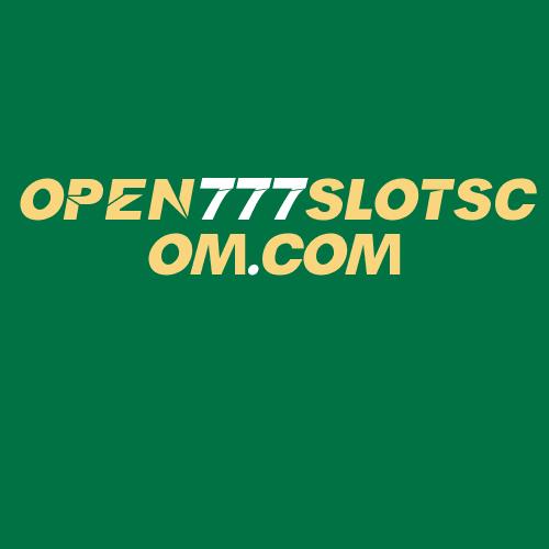 Logo da OPEN777SLOTSCOM